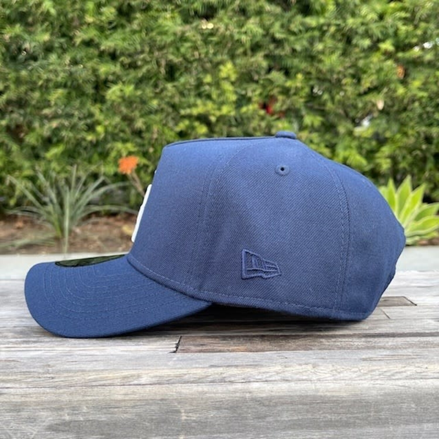 LA Dark Blue 940 A-Frame Snapback - The Locker Room of Downey