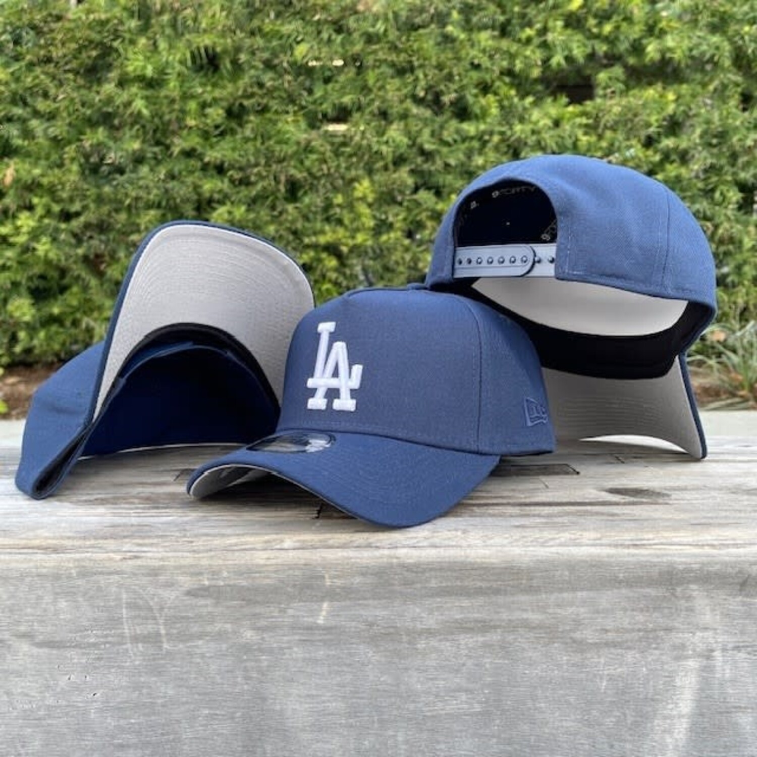 New Era LA Dodgers Tonal Mesh Blue 9FORTY A-Frame Trucker Cap