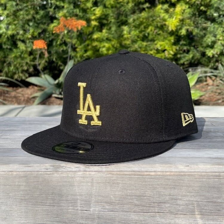 New Era LA Dodgers Black Gold "LA" 950