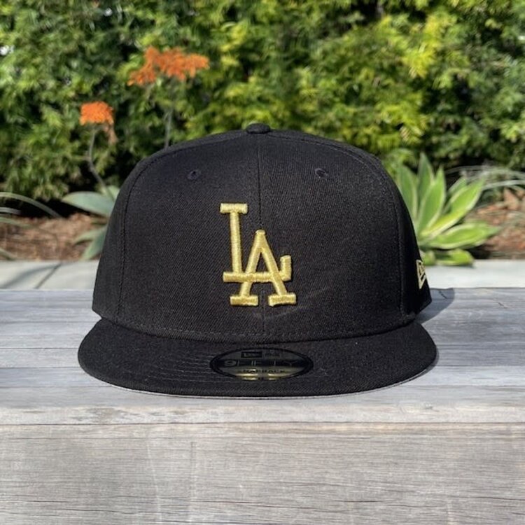 New Era LA Dodgers Black Gold "LA" 950
