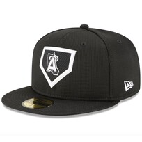 New Era Angels 2022 Club House Black White
