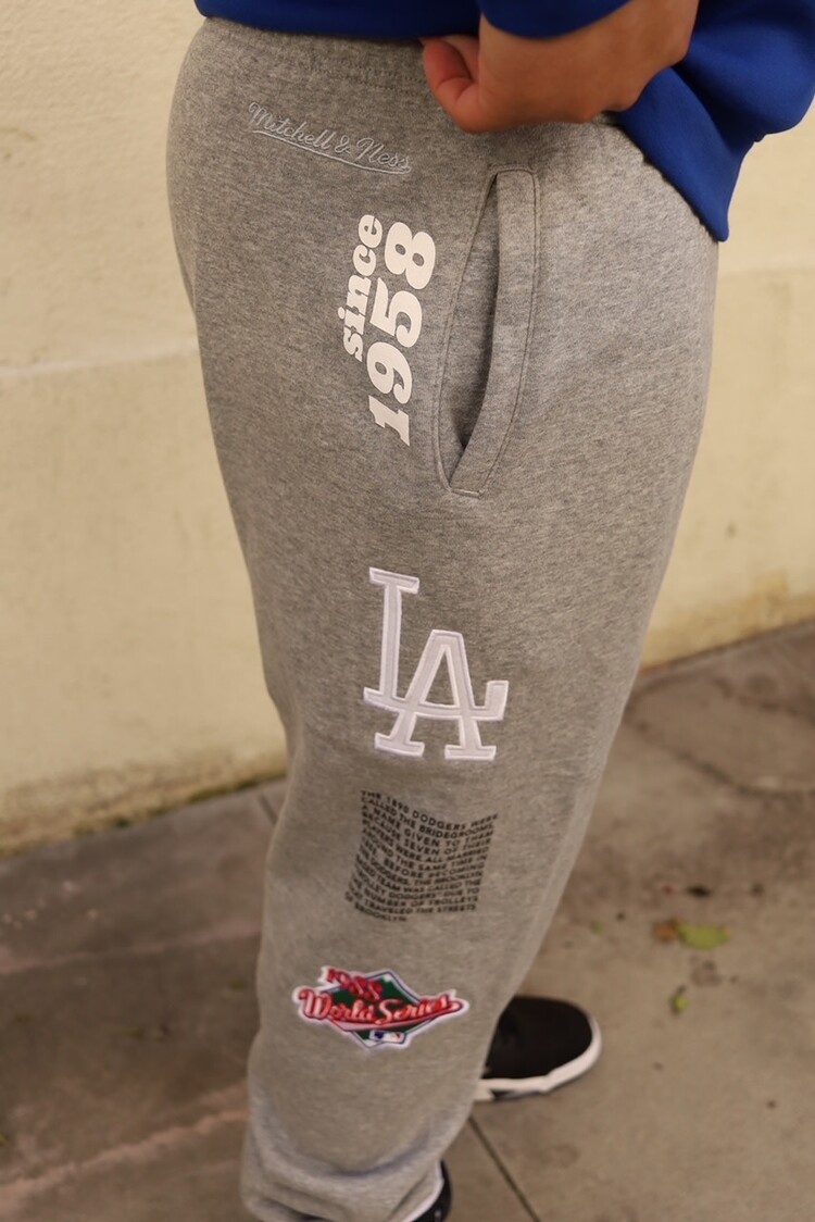 Mitchell and Ness Dodgers M&N Origins Fleece Pants