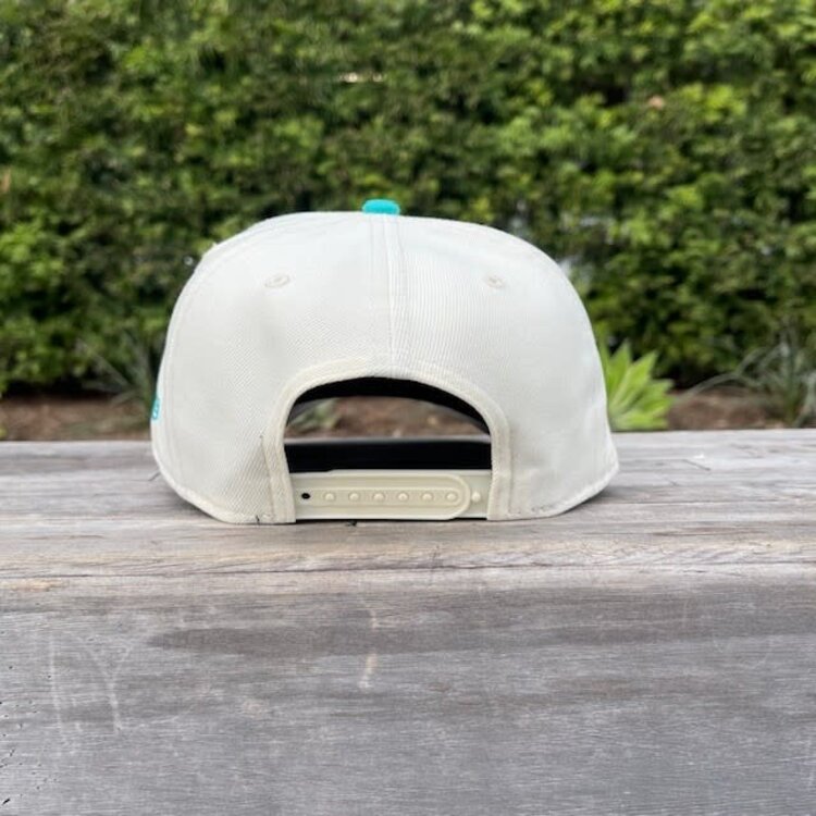 New Era Yankees Ivory/Teal SP 940 A-Frame