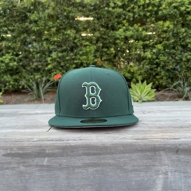 New Era Boston Red Sox Dark Green Gray UV