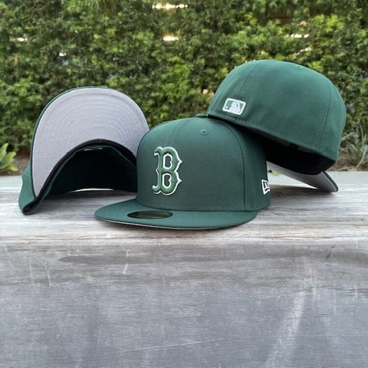 New Era Boston Red Sox Dark Green Gray UV