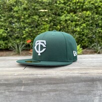 New Era Twins Dark Green GrayUV