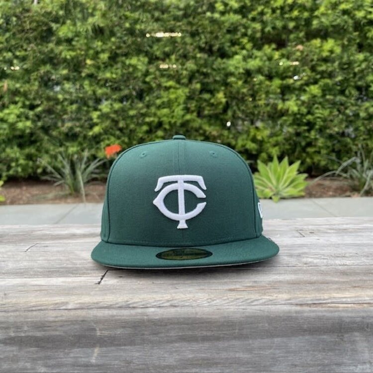 New Era Twins Dark Green GrayUV