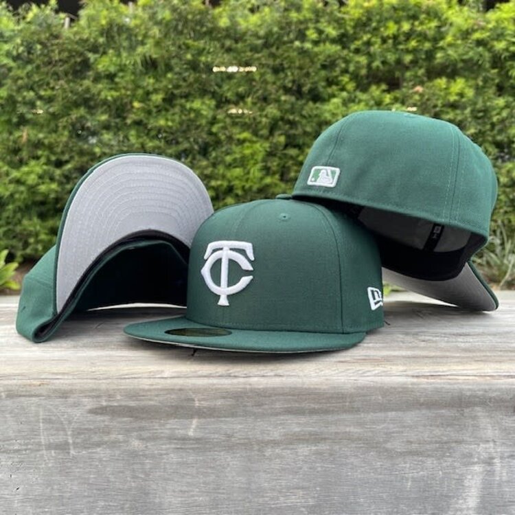 New Era Twins Dark Green GrayUV
