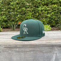 New Era Rockies Dark Green Gray UV