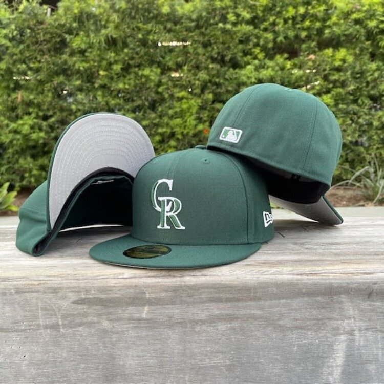 New Era Rockies Dark Green Gray UV