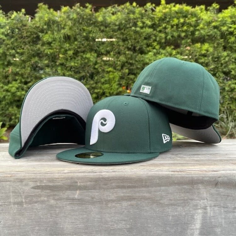 New Era Phillies Dark Green Gray UV