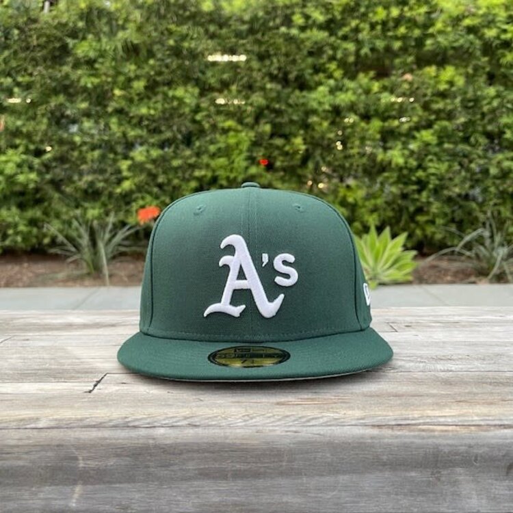 New Era A's Dark Green Gray UV