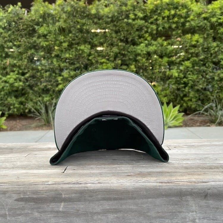 New Era A's Dark Green Gray UV