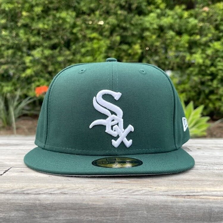 New Era White Sox Dark Green Gray UV