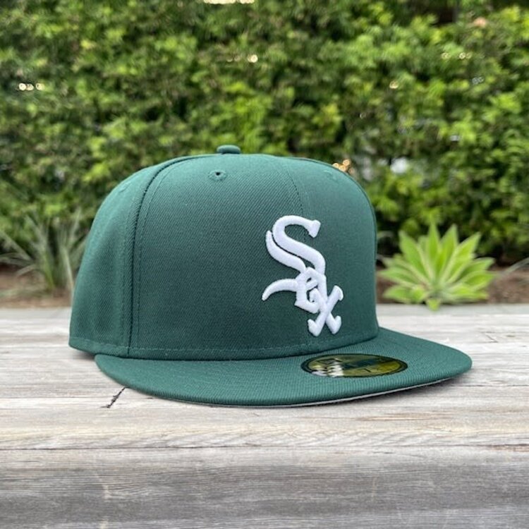 New Era White Sox Dark Green Gray UV
