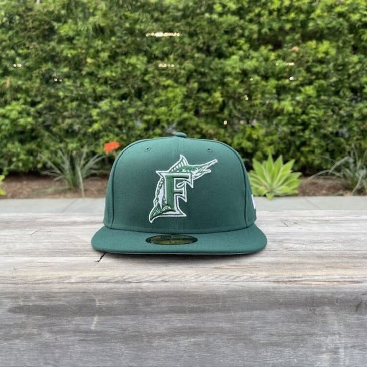 New Era Marlins Dark Green Gray UV