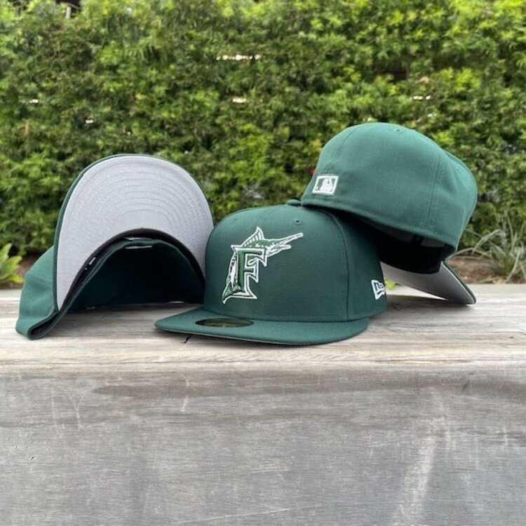 New Era Marlins Dark Green Gray UV