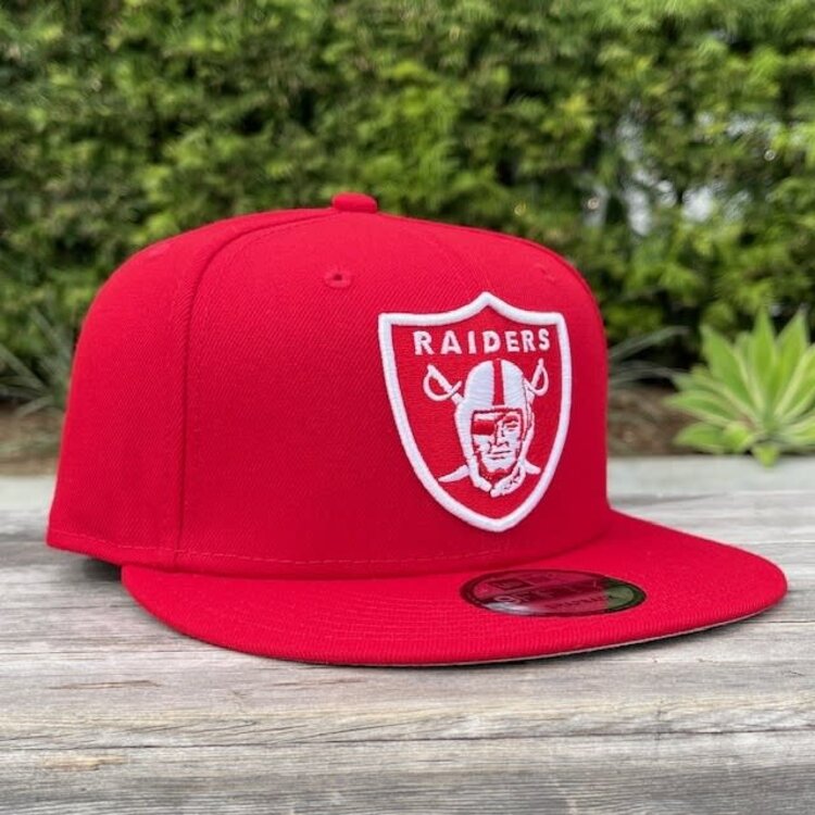 New Era Raiders Red White Gray UV Snapback 950