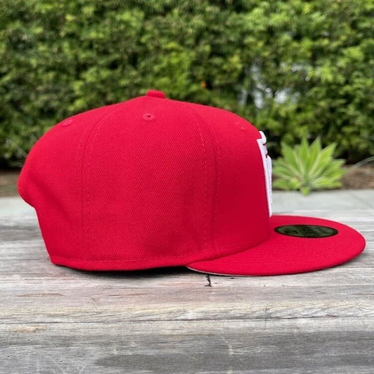 New Era Raiders Red White Gray UV Snapback 950