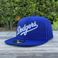 New Era LA Wordmark Royal Green UV