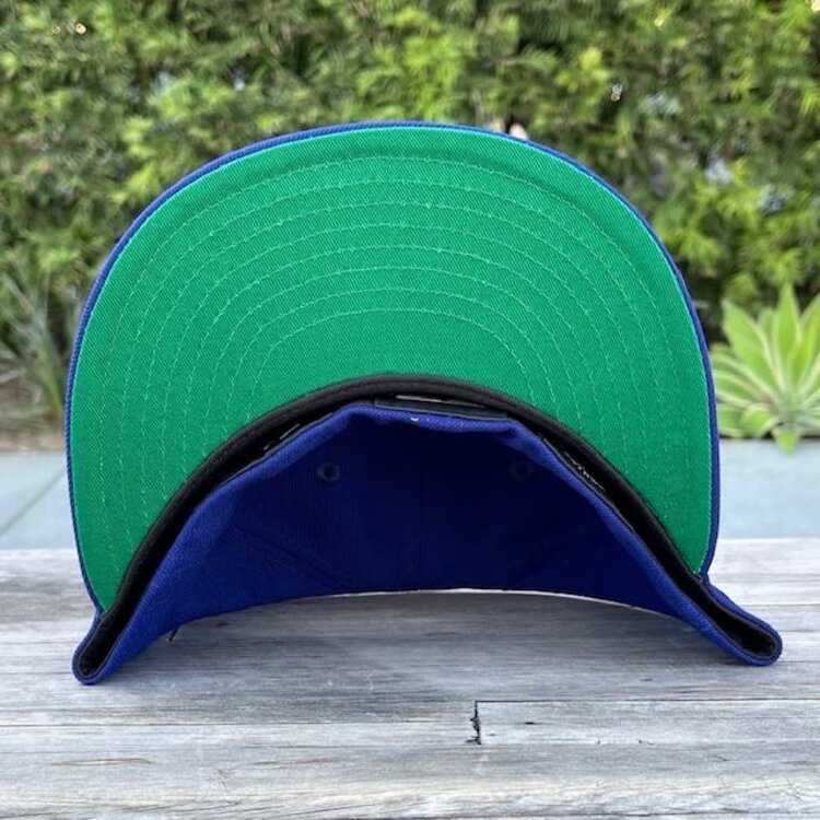 New Era LA Wordmark Royal Green UV