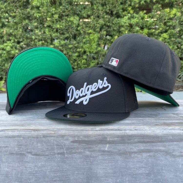 New Era LA Wordmark BW Green UV