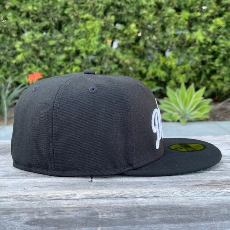 New Era LA Wordmark BW Green UV