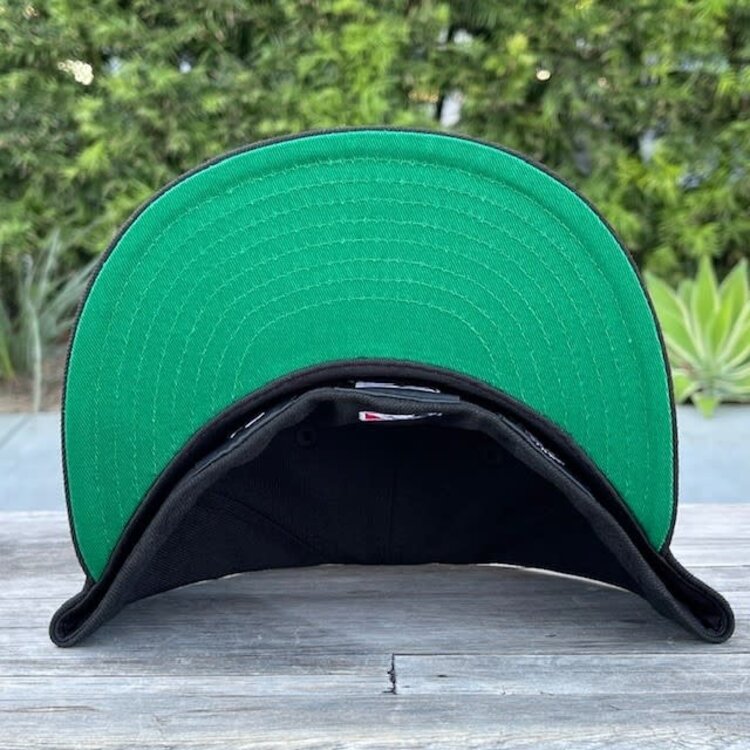 New Era LA Wordmark BW Green UV