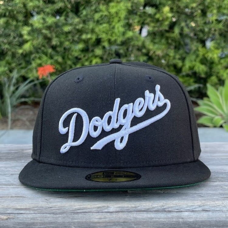 New Era LA Wordmark BW Green UV