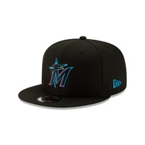 New Era Miami Marlins Basic Snapback 950 Team Black