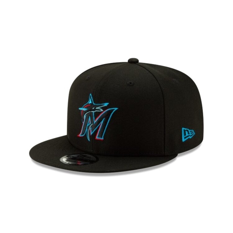 New Era Miami Marlins Basic Snapback 950 Team Black
