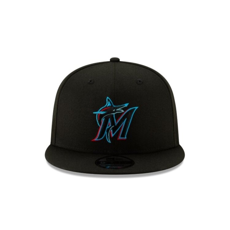 New Era Miami Marlins Basic Snapback 950 Team Black