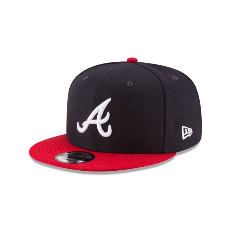 New Era Atlanta Braves Basic Snapback 950 Navy/Red