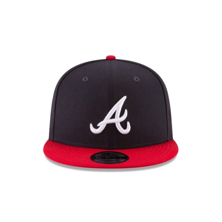 New Era Atlanta Braves Basic Snapback 950 Navy/Red
