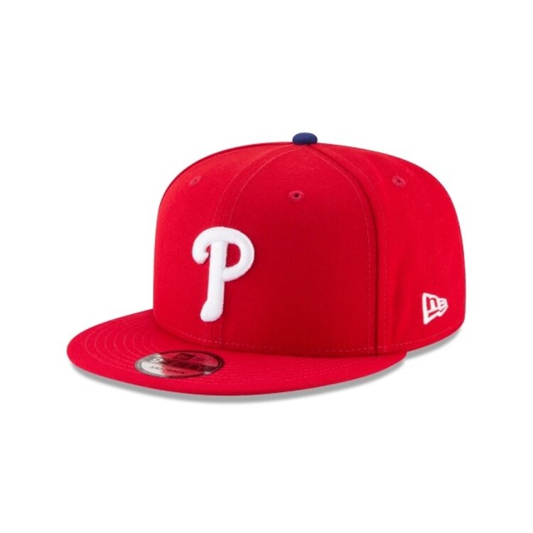 New Era Phillies Basic Snapback 950 Red