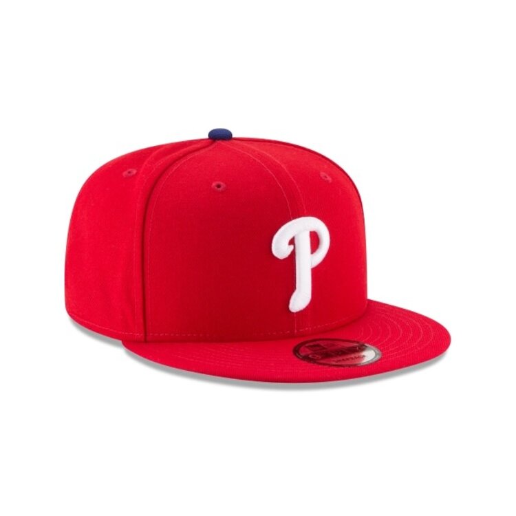 New Era Phillies Basic Snapback 950 Red