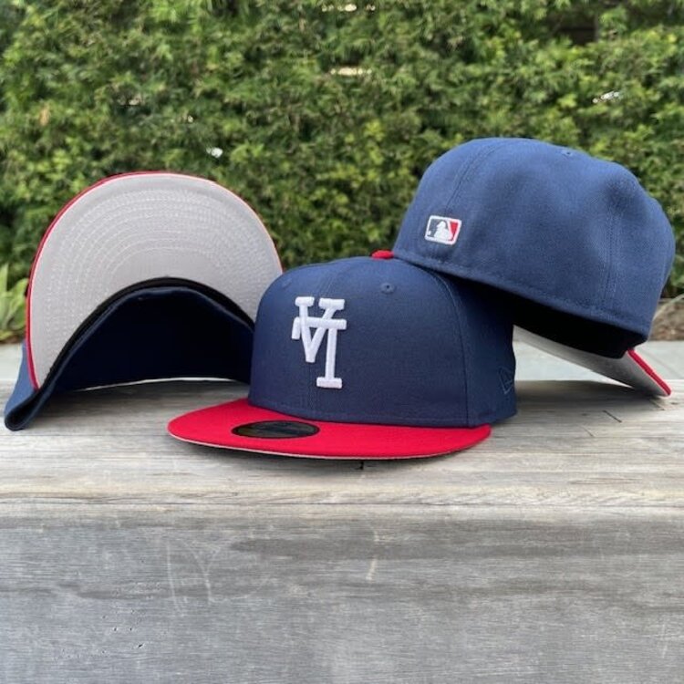 New Era LA Upside Down Navy/Red