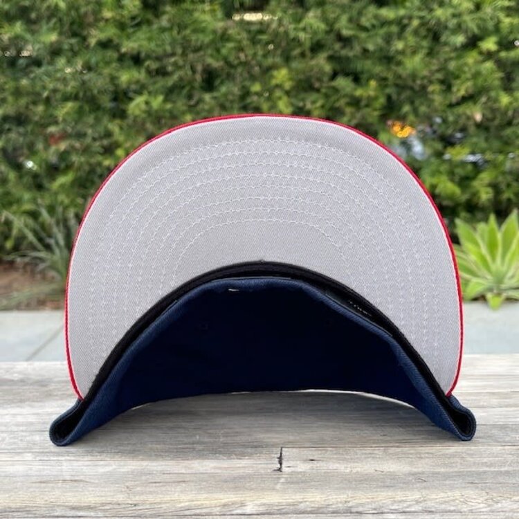 New Era LA Upside Down Navy/Red