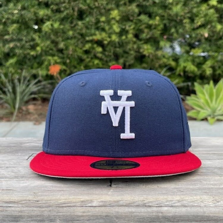 New Era LA Upside Down Navy/Red