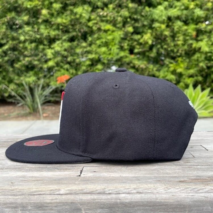 Mitchell and Ness Trail Blazers M&N Team Ground 2.0 Snapback Black