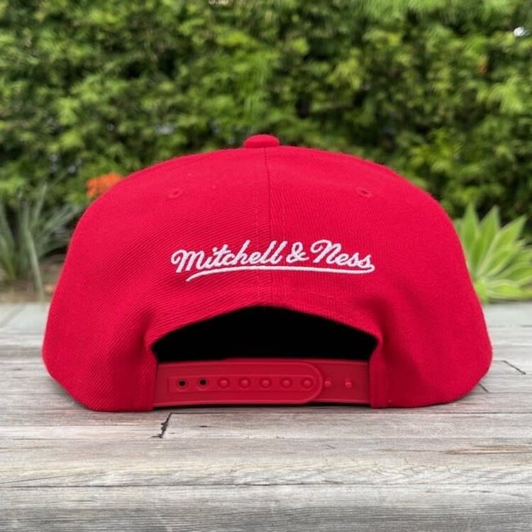 Mitchell and Ness Clippers M&N Team Ground 2.0 Snapback Red
