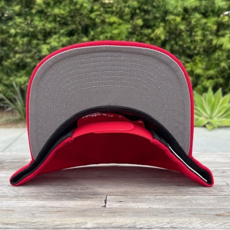 Mitchell and Ness Clippers M&N Team Ground 2.0 Snapback Red