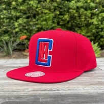 Mitchell and Ness Clippers M&N Team Ground 2.0 Snapback Red