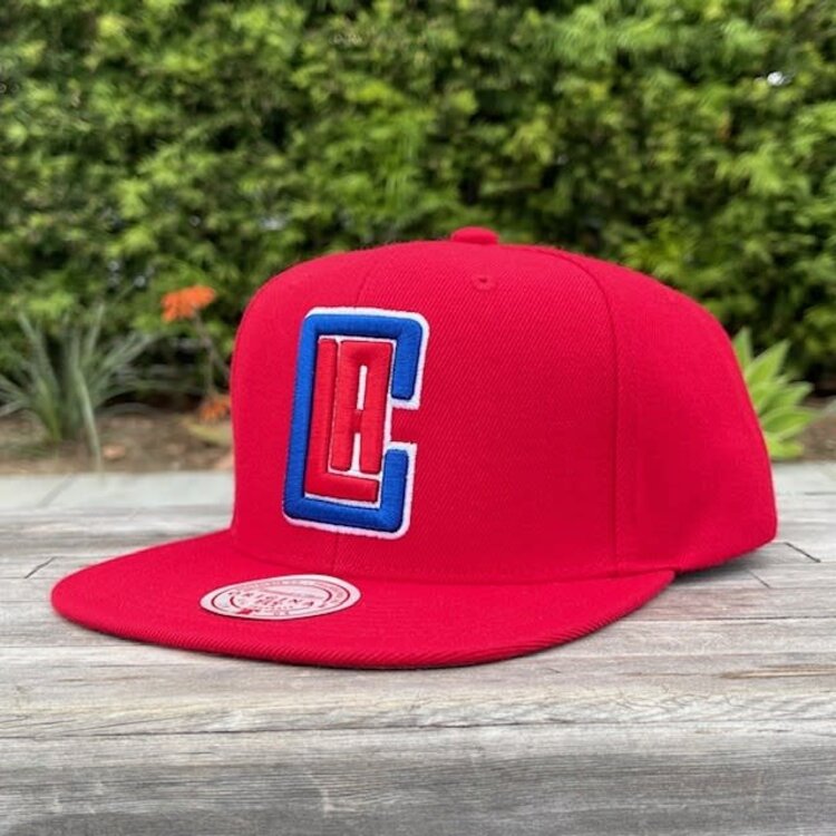 Mitchell and Ness Clippers M&N Team Ground 2.0 Snapback Red