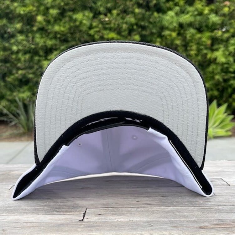 Mitchell and Ness Nets M&N Playoff Wins Snapback White/ Black