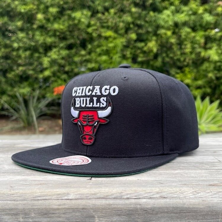 Mitchell and Ness Chicago Bulls HWC M&N Top Spot Snapback Black