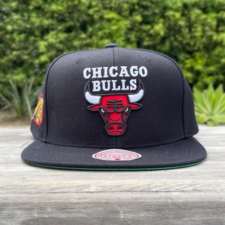 Mitchell and Ness Chicago Bulls HWC M&N Top Spot Snapback Black