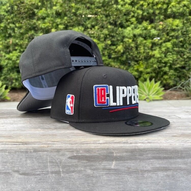 New Era Clippers Wordmark Logo Snapback