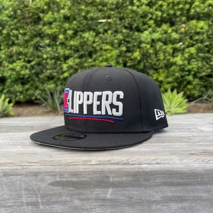 New Era Clippers Wordmark Logo Snapback