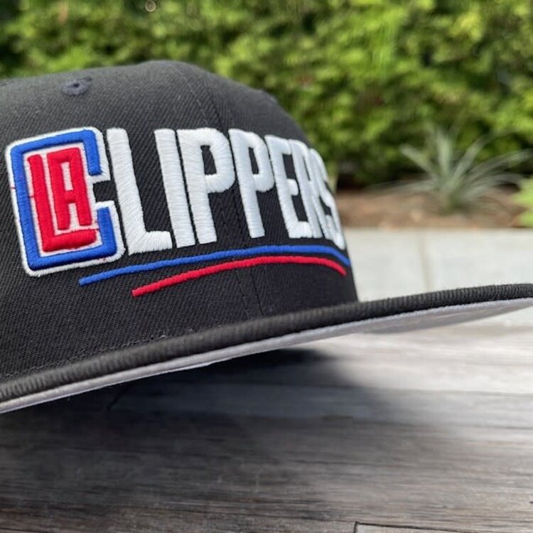 New Era Clippers Wordmark Logo Snapback